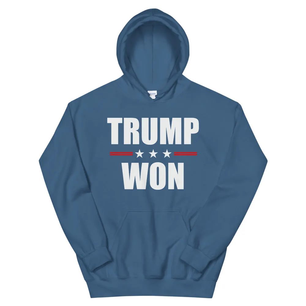 TRUMP WON Unisex Hoodie