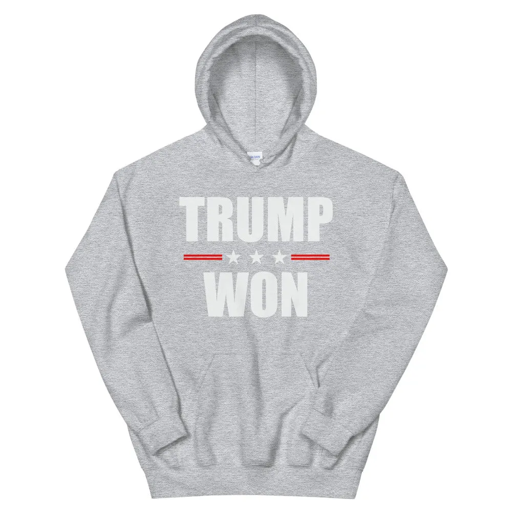 TRUMP WON Unisex Hoodie