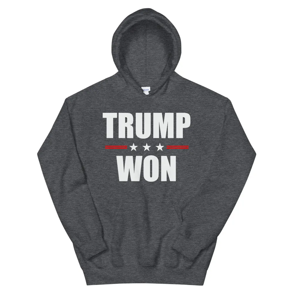 TRUMP WON Unisex Hoodie
