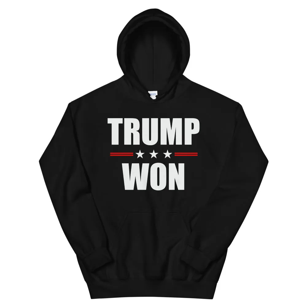TRUMP WON Unisex Hoodie