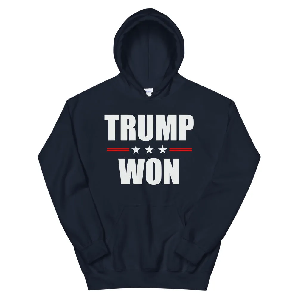 TRUMP WON Unisex Hoodie