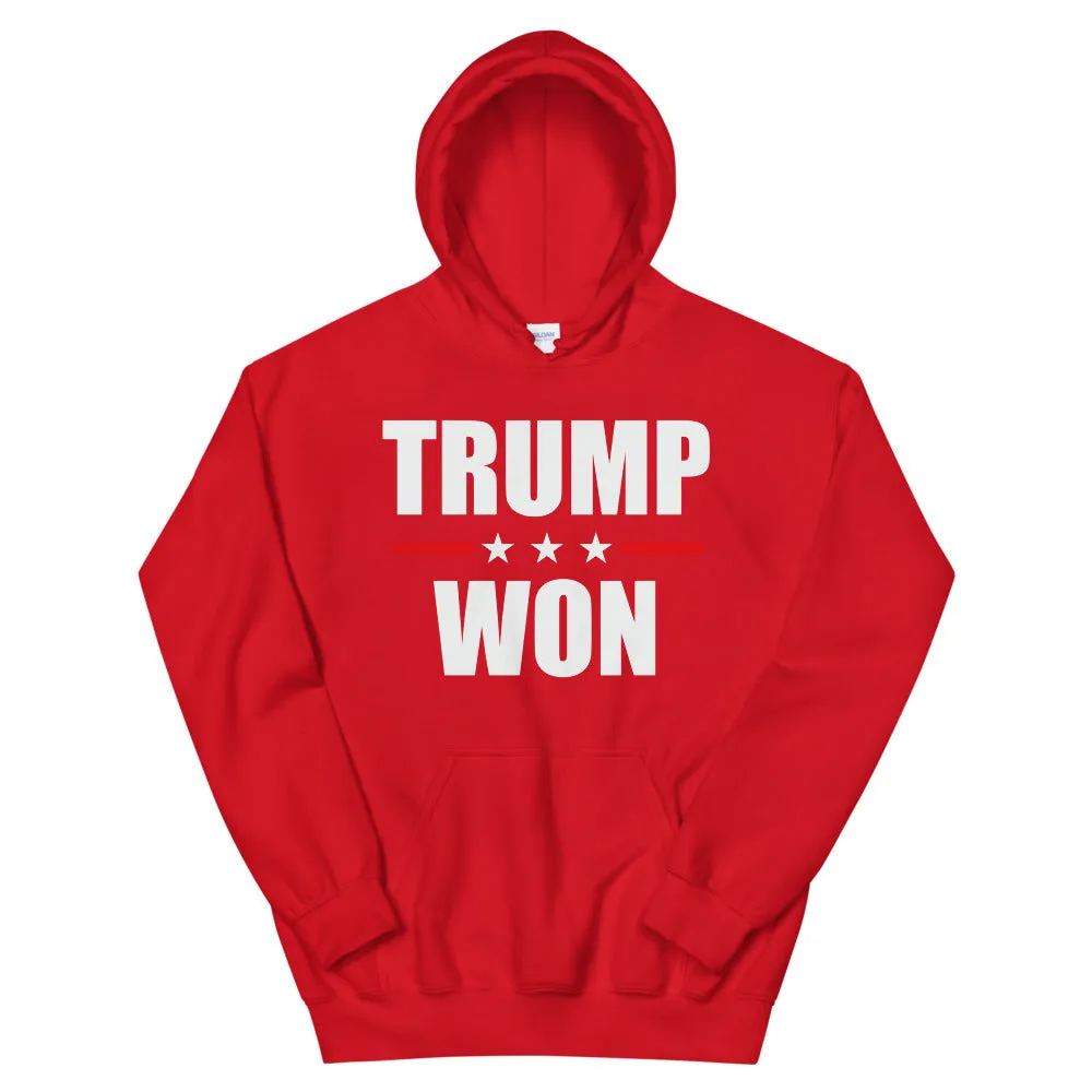 TRUMP WON Unisex Hoodie