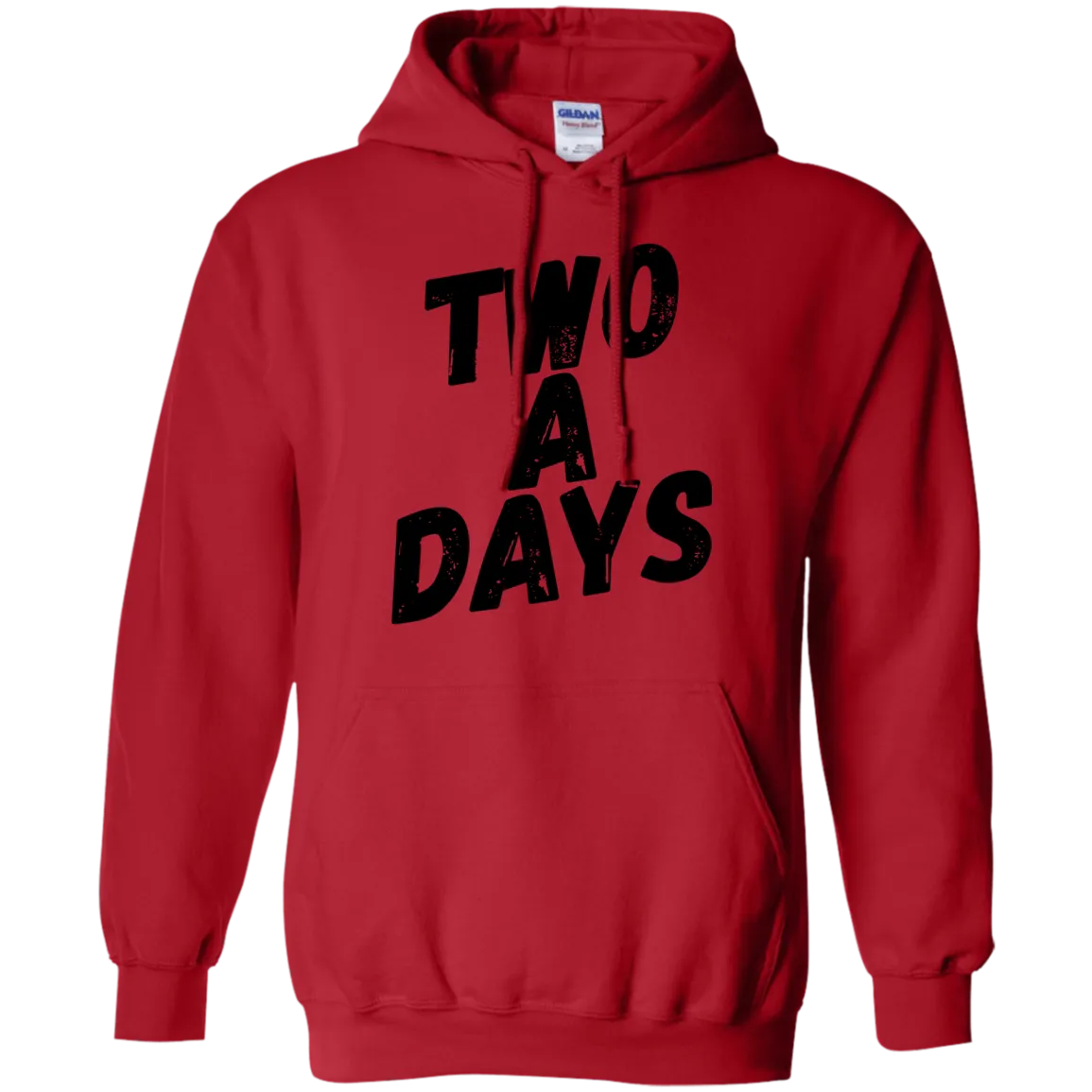 Two a Days are brutal.  But can you wear this hoodie?
