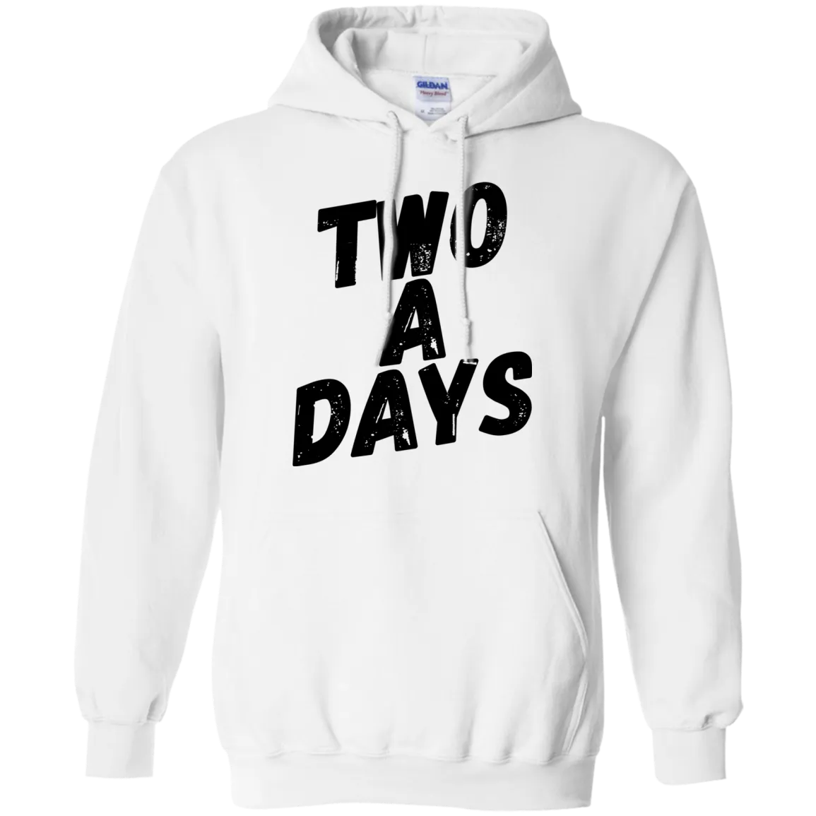 Two a Days are brutal.  But can you wear this hoodie?