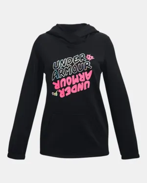 Under Armour Girls' Armour Fleece® Wordmark Hoodie