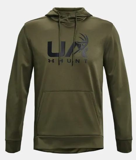 Under Armour Mens Armour Fleece Hunt Logo Hoodie