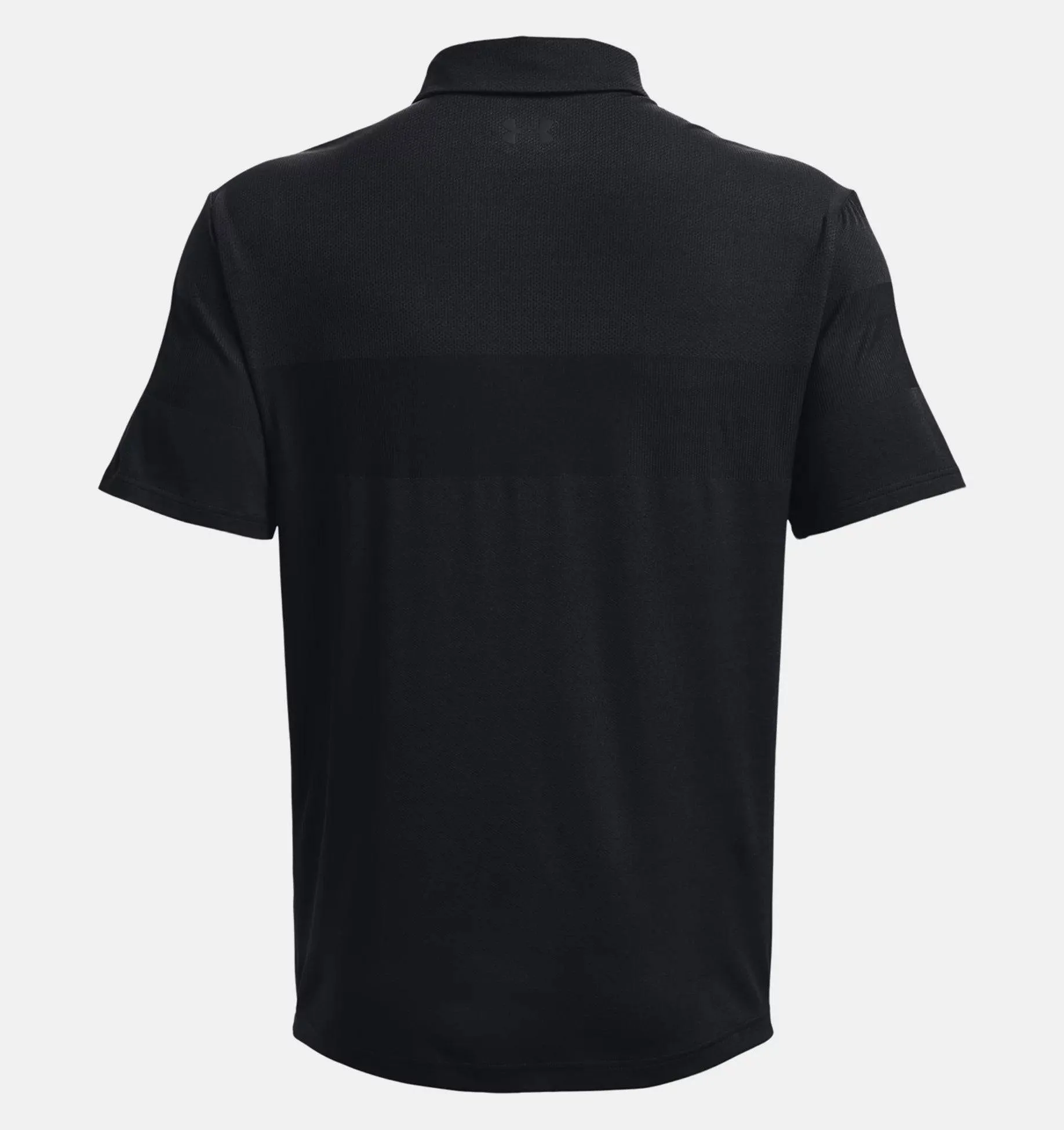 Under Armour Mens Playoff 2.0 Ridge Block Polo - BLACK