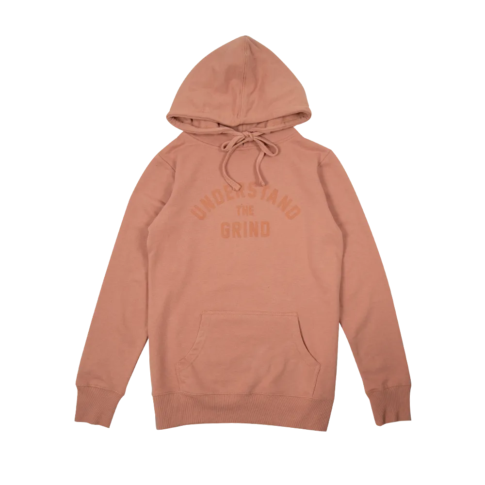Understand the Grind Women's Pullover Hoodie - Dusty Rose