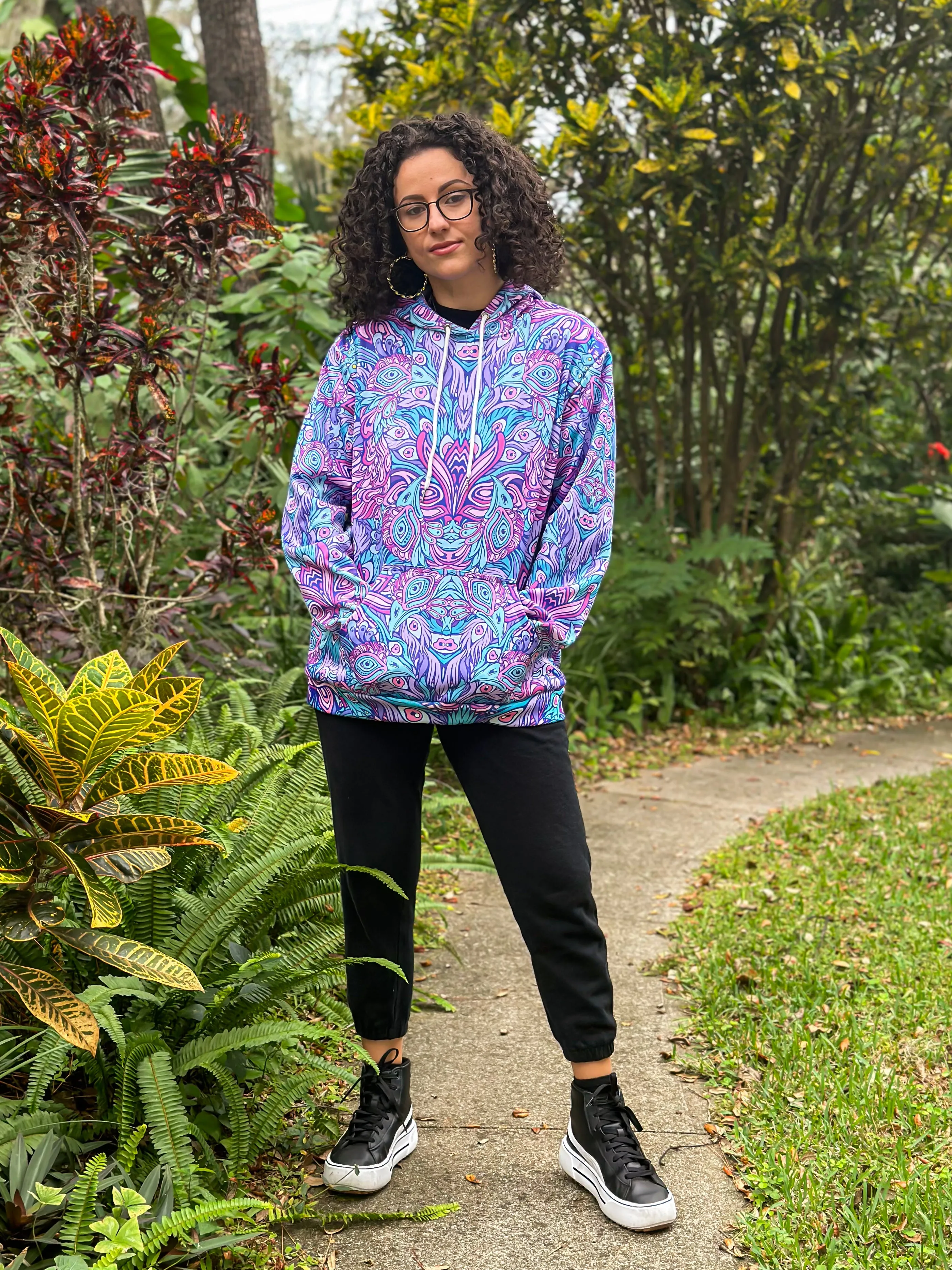 Urban Peacock - Light Hoodie