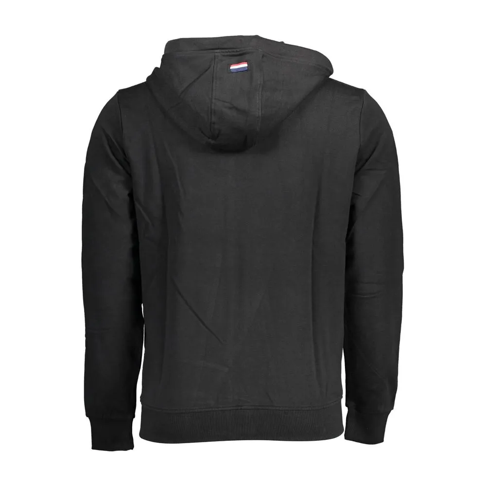 U.S. POLO ASSN. Black Cotton Men Sweater