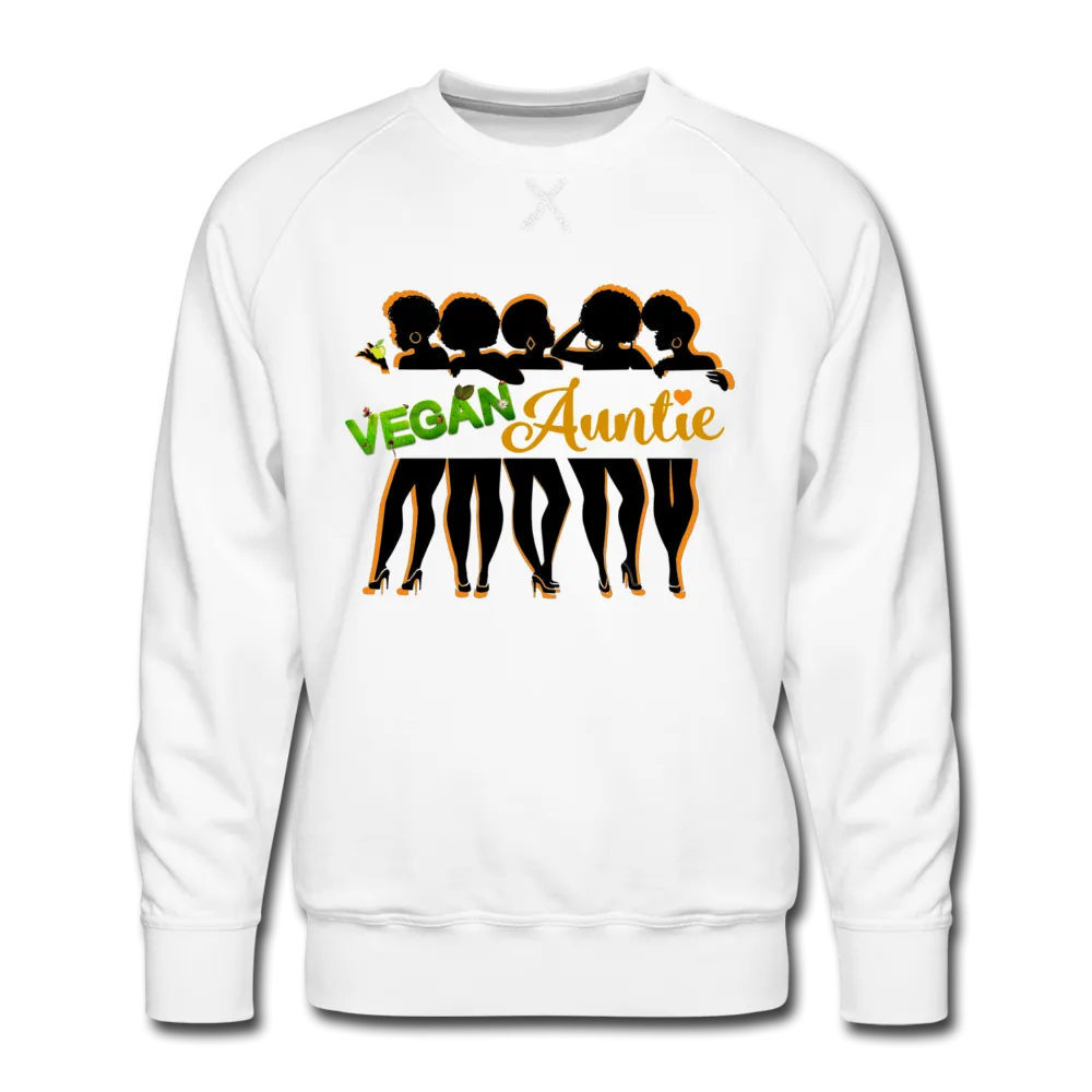 Vegan Auntie Sweatshirt (white)
