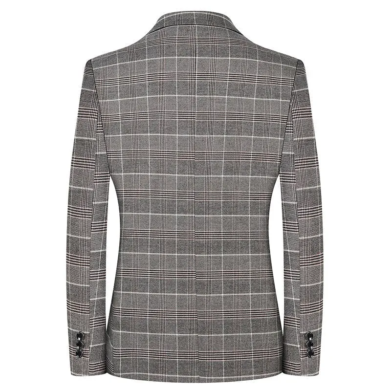 Veste À Carreaux Homme Vintage