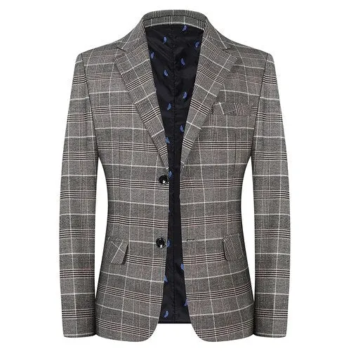 Veste À Carreaux Homme Vintage