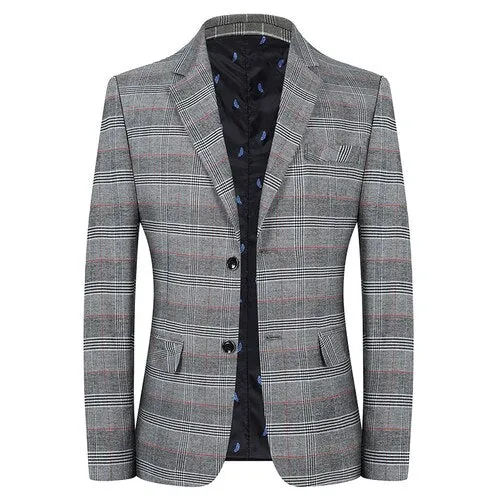Veste À Carreaux Homme Vintage