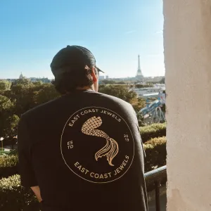 Vintage Black East Coast Tee