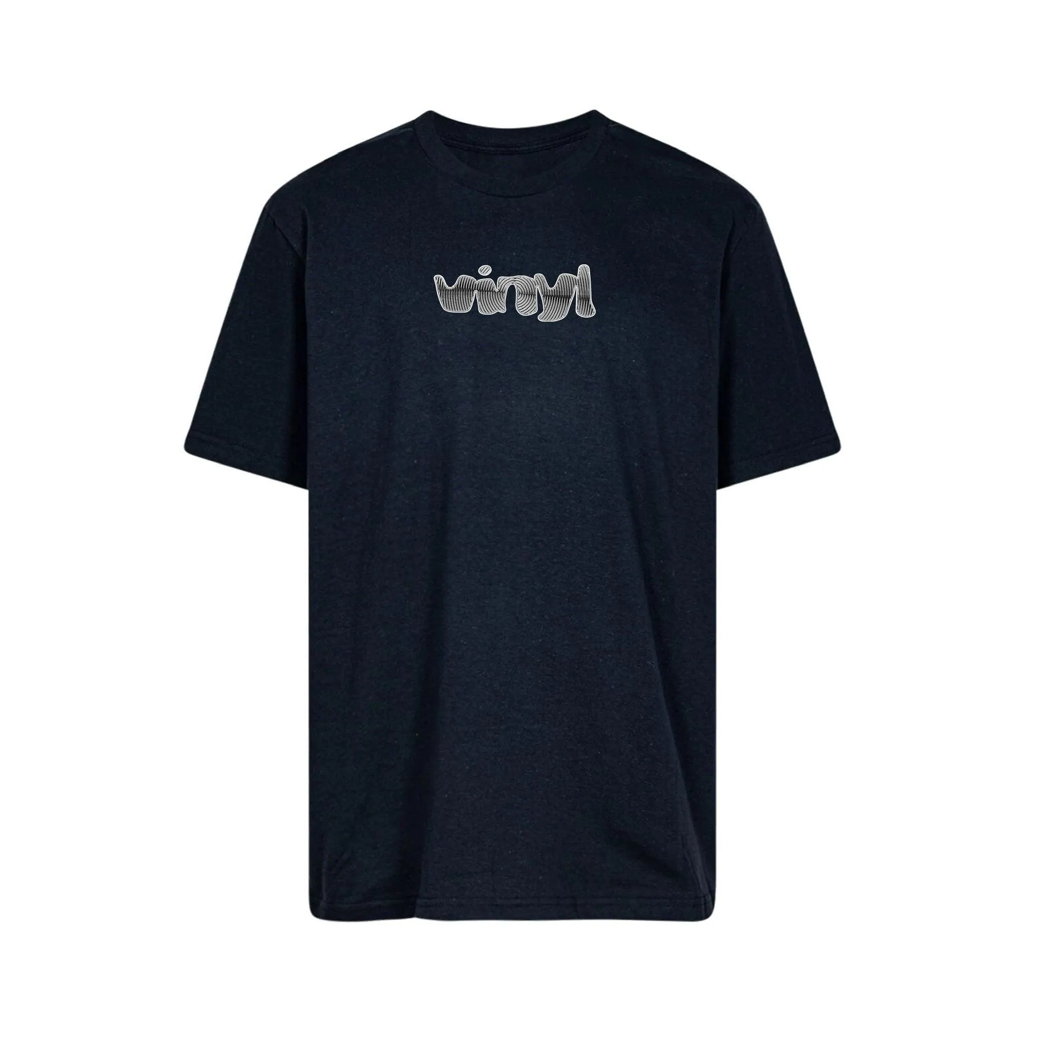 VINYL Spiral Logo Tee Black