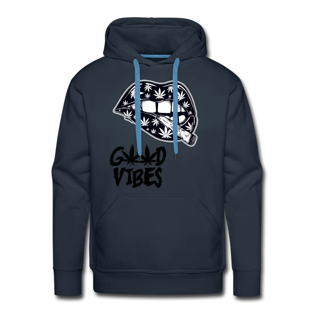 Weed Good Vibes Men’s Premium Hoodie