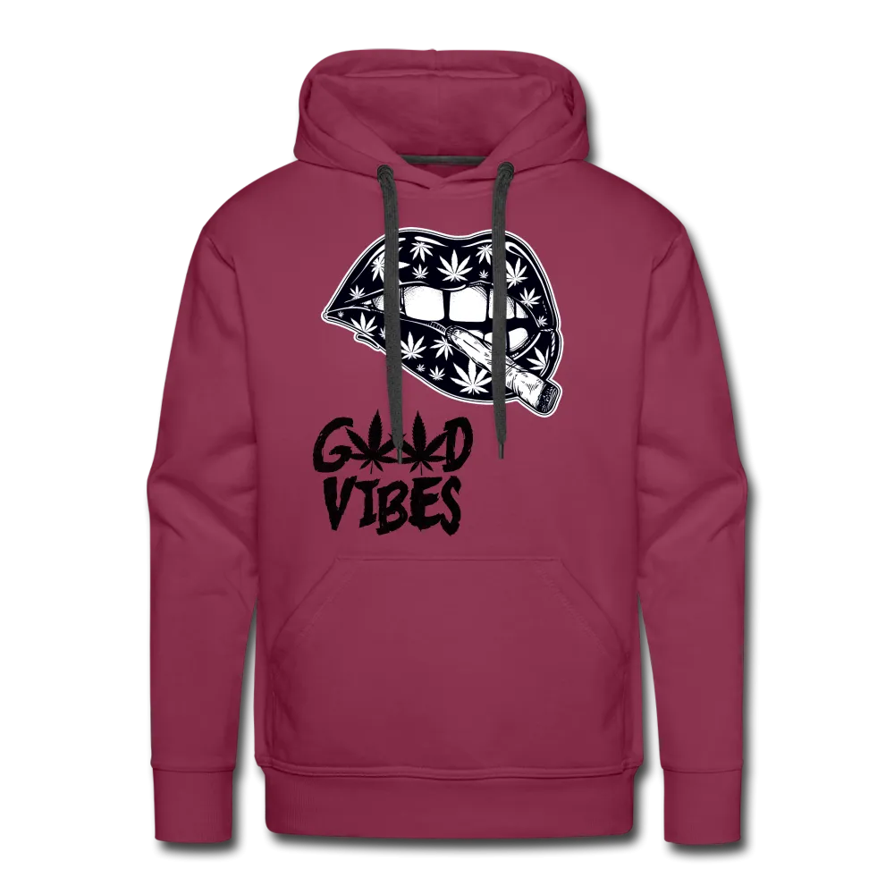 Weed Good Vibes Men’s Premium Hoodie