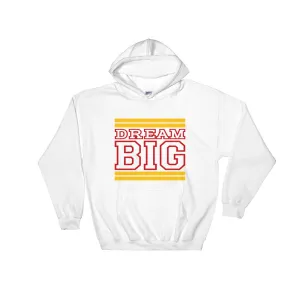 White Gold and Garnet Hooded Sweatshirt
