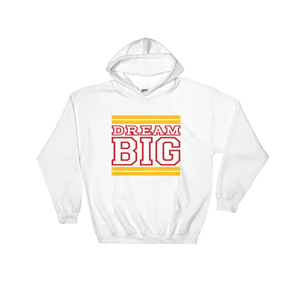 White Gold and Garnet Hooded Sweatshirt