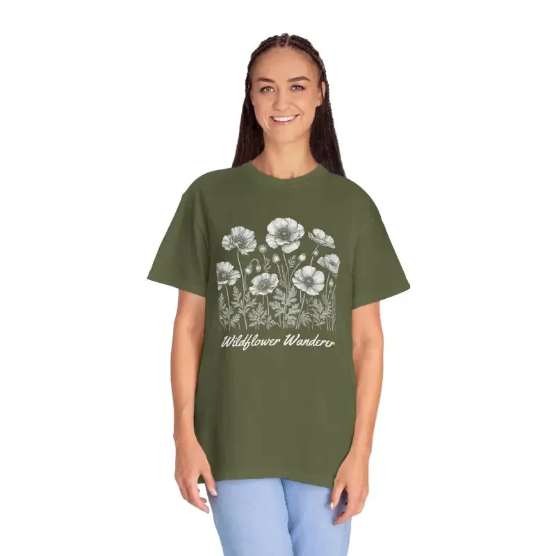 Wildflowers Wanderers Tee with Comfort Colors Relaxed