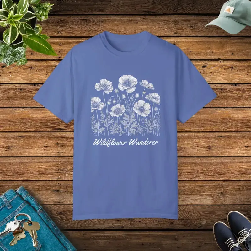 Wildflowers Wanderers Tee with Comfort Colors Relaxed