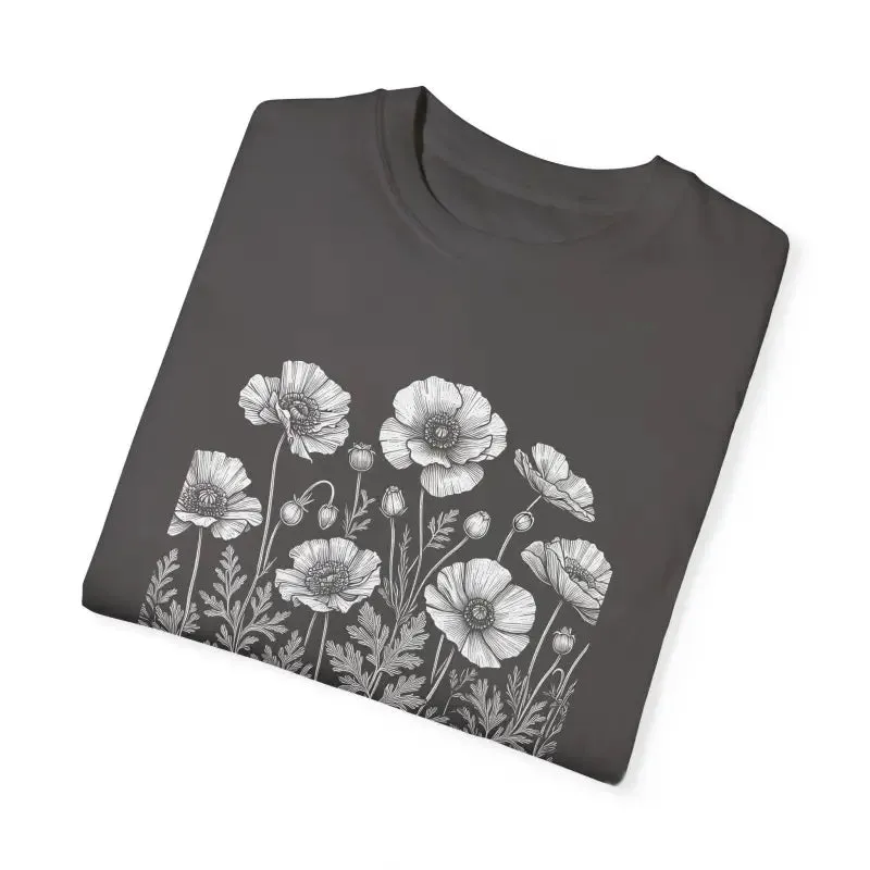 Wildflowers Wanderers Tee with Comfort Colors Relaxed
