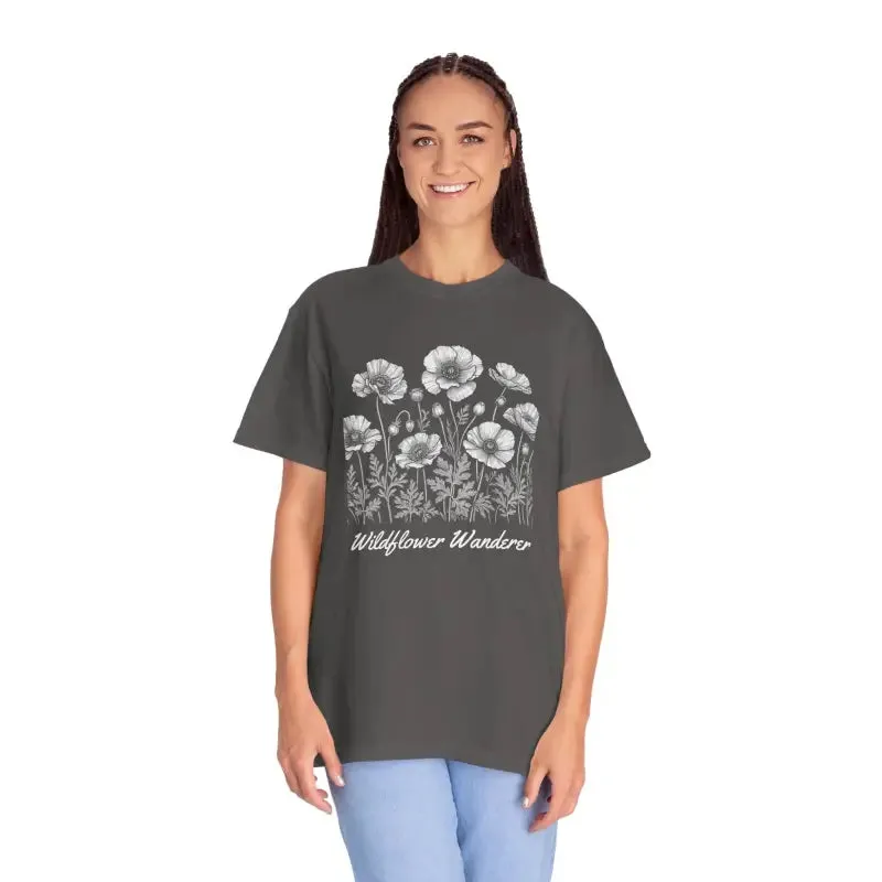 Wildflowers Wanderers Tee with Comfort Colors Relaxed