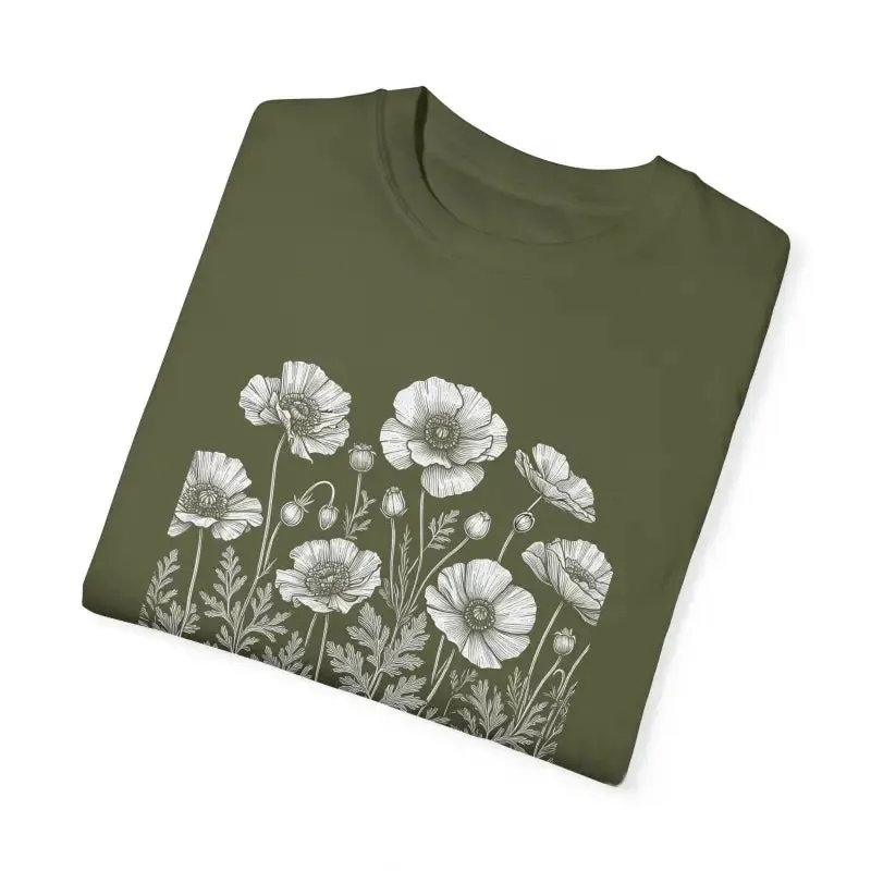 Wildflowers Wanderers Tee with Comfort Colors Relaxed