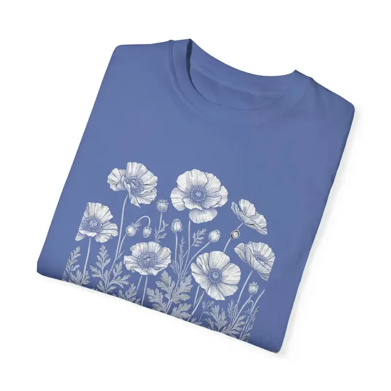 Wildflowers Wanderers Tee with Comfort Colors Relaxed