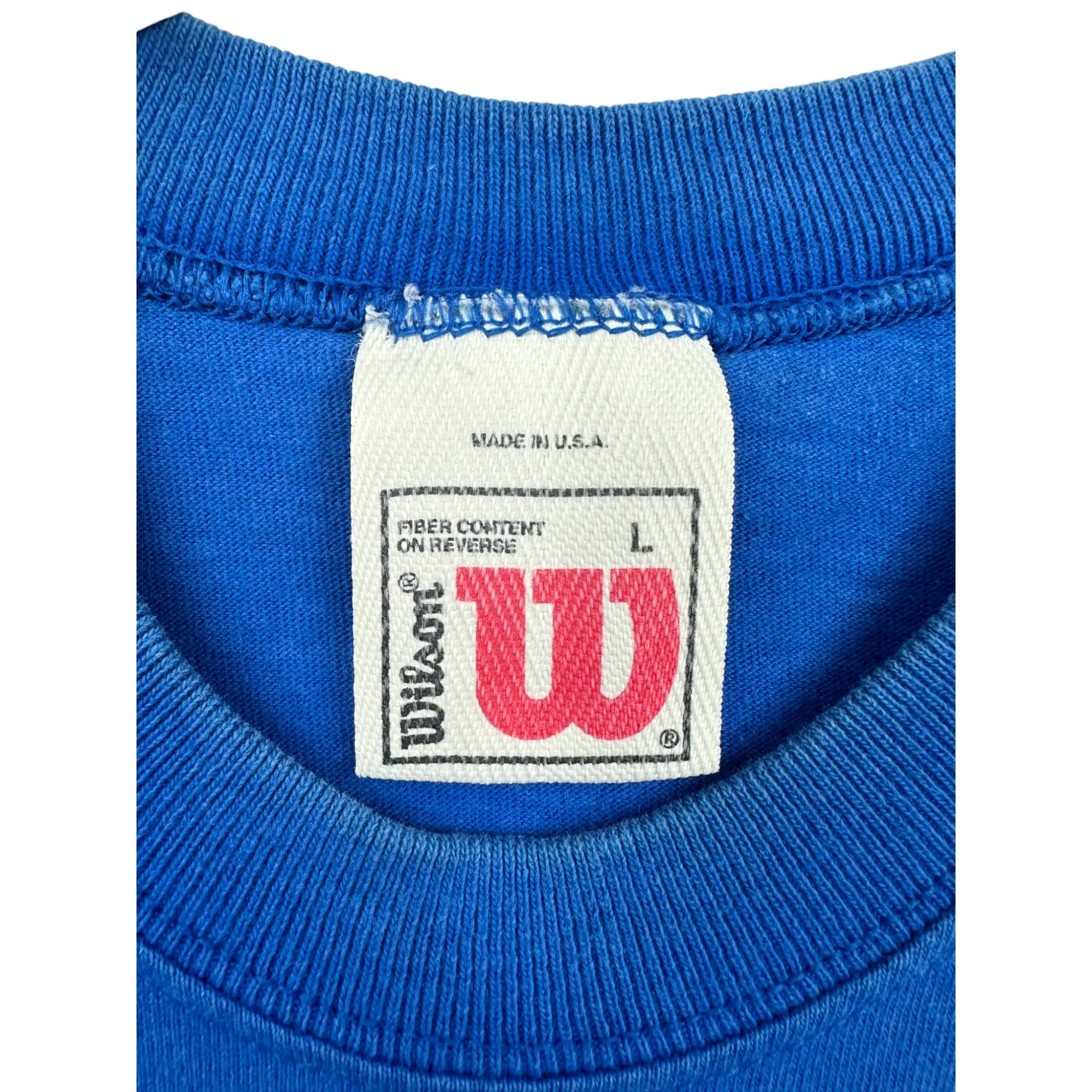 WILSON “BLANK” TEE - (L)