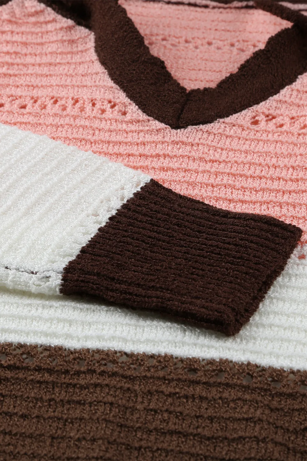 Women's Brown Beach Bonfire Knitted Hoodie