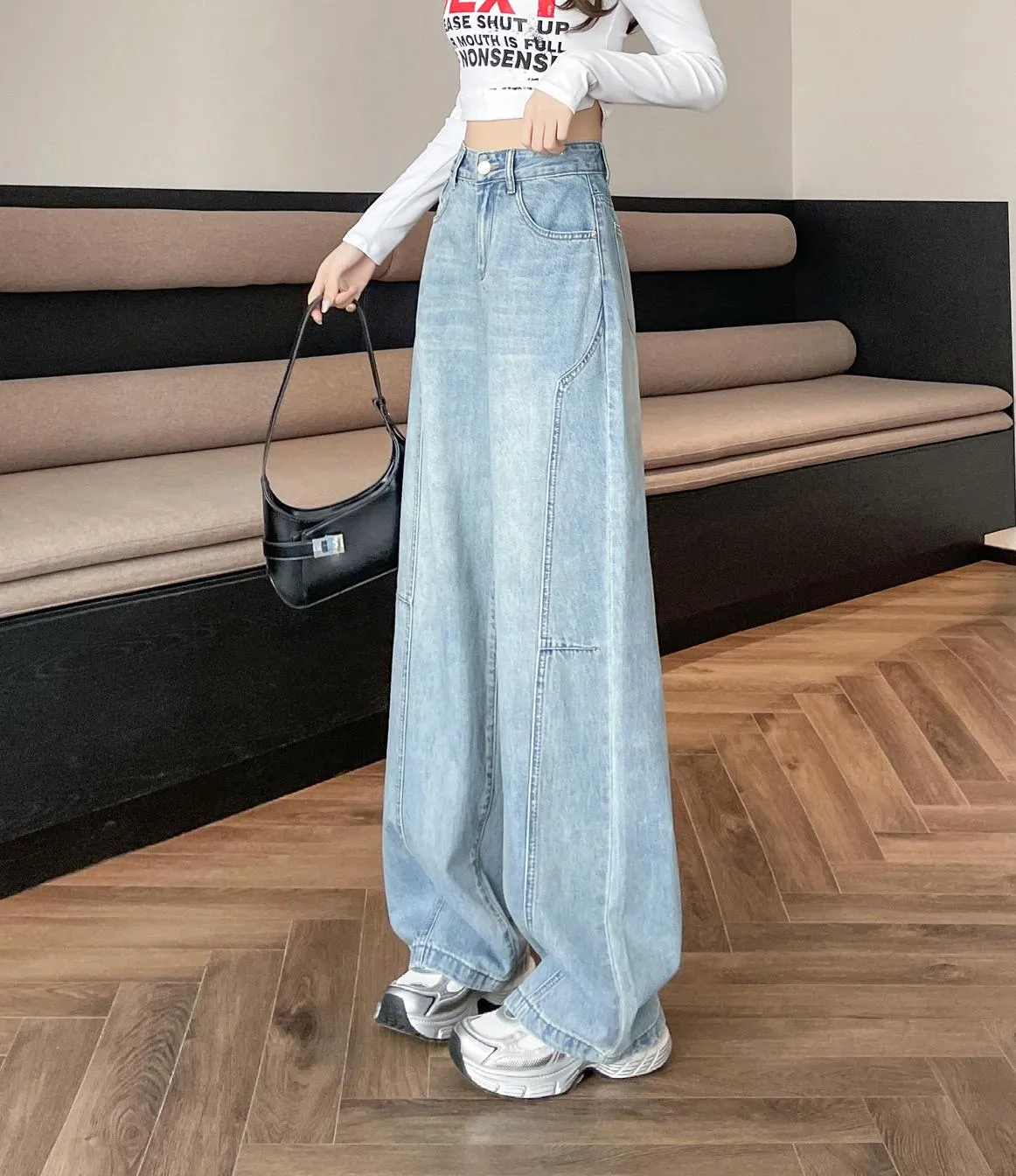 Women's Durable Loose-Fit Straight Leg Jean for Ultimate Comfort