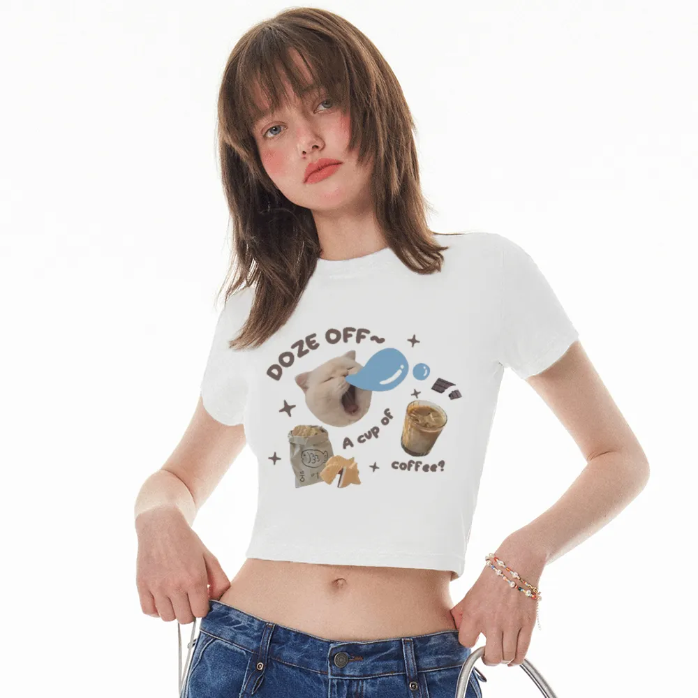 Women's Sleepy Cat T-shirt