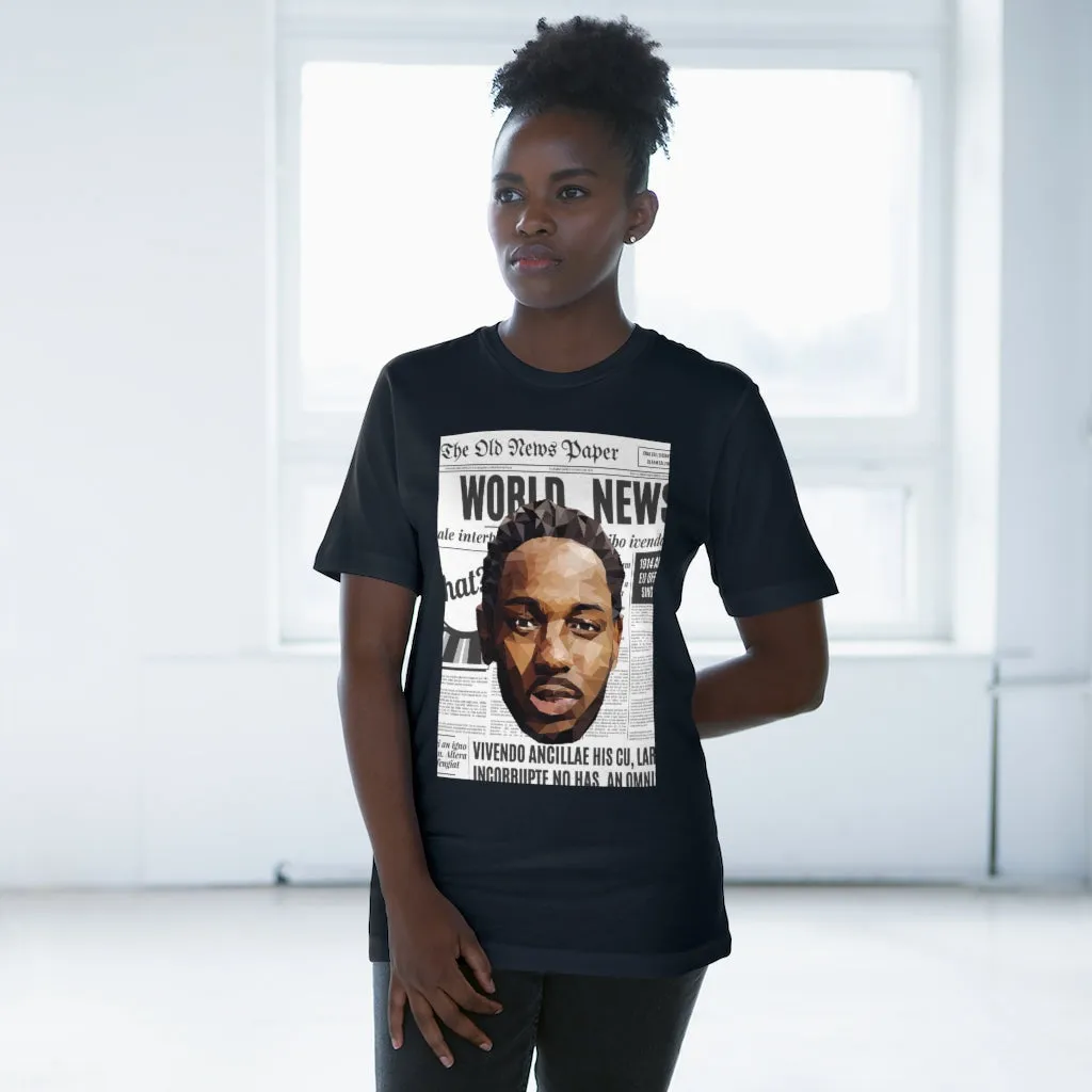 World News KENDRICK LAMAR Unisex Deluxe T-shirt