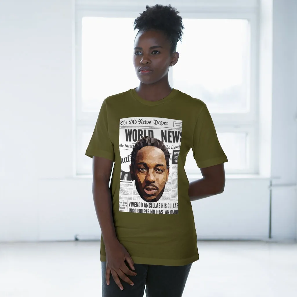 World News KENDRICK LAMAR Unisex Deluxe T-shirt