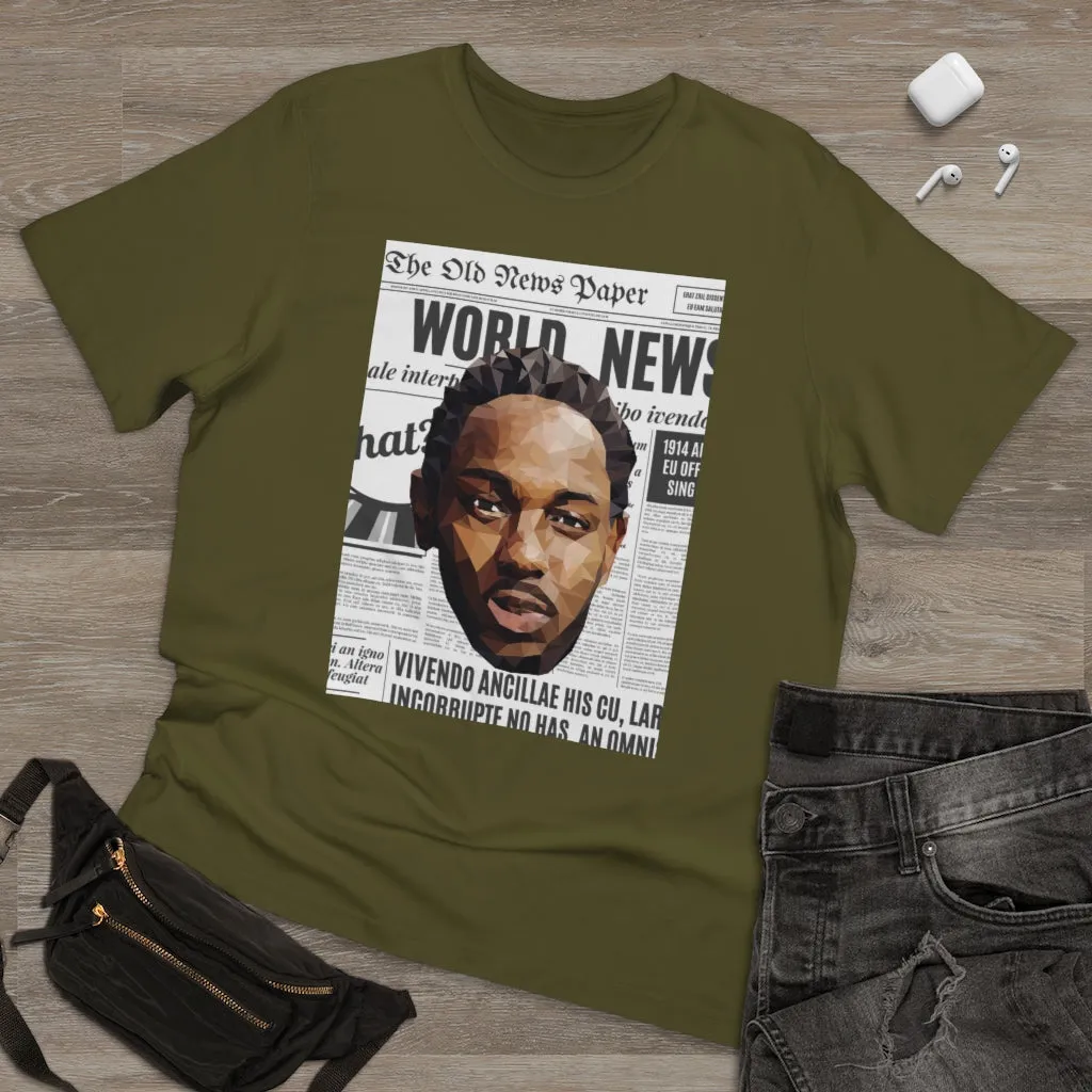 World News KENDRICK LAMAR Unisex Deluxe T-shirt