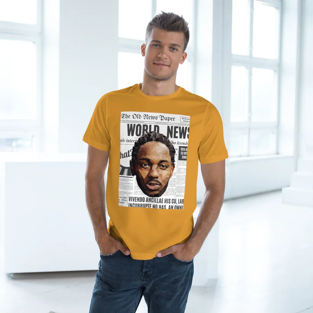 World News KENDRICK LAMAR Unisex Deluxe T-shirt