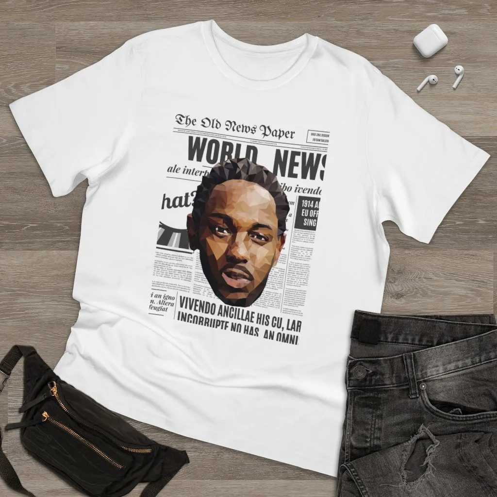 World News KENDRICK LAMAR Unisex Deluxe T-shirt