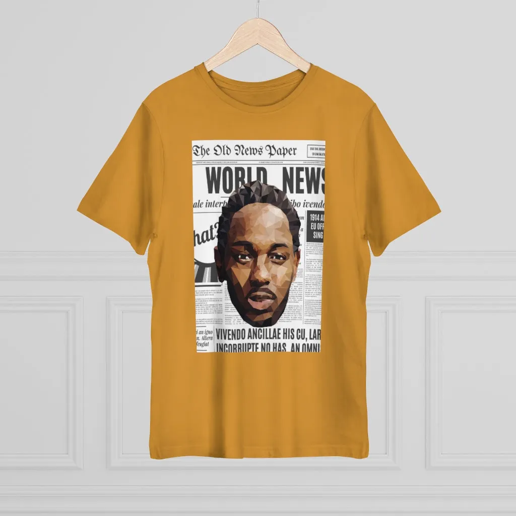 World News KENDRICK LAMAR Unisex Deluxe T-shirt