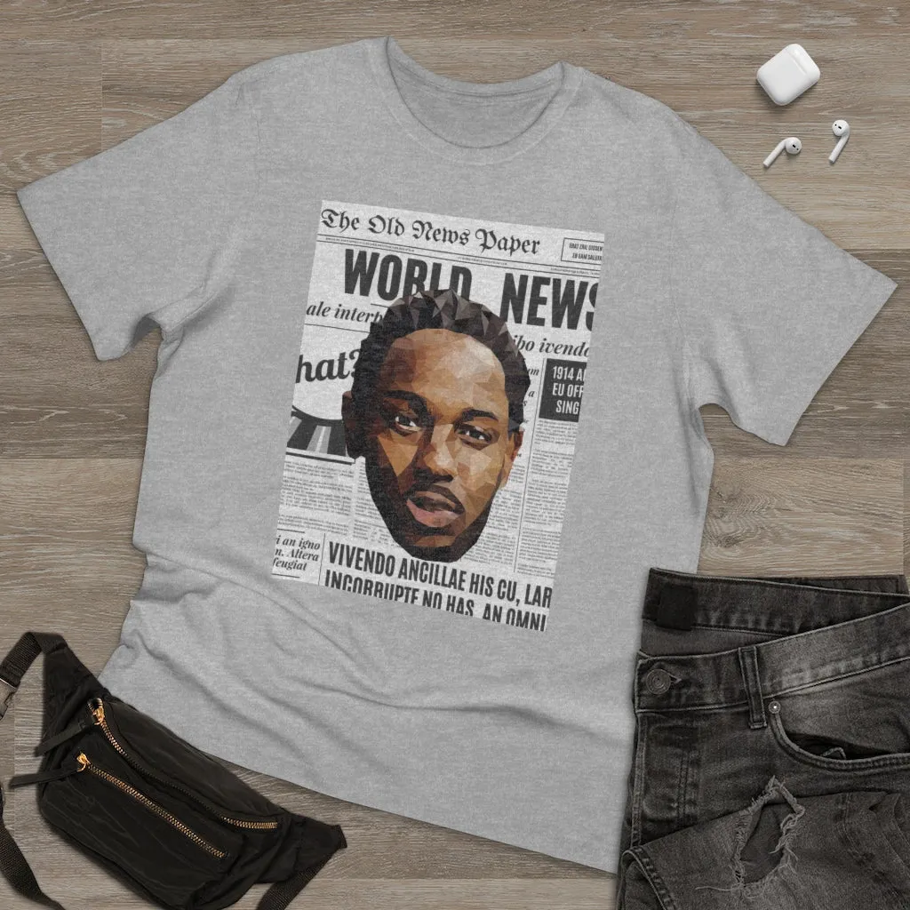 World News KENDRICK LAMAR Unisex Deluxe T-shirt