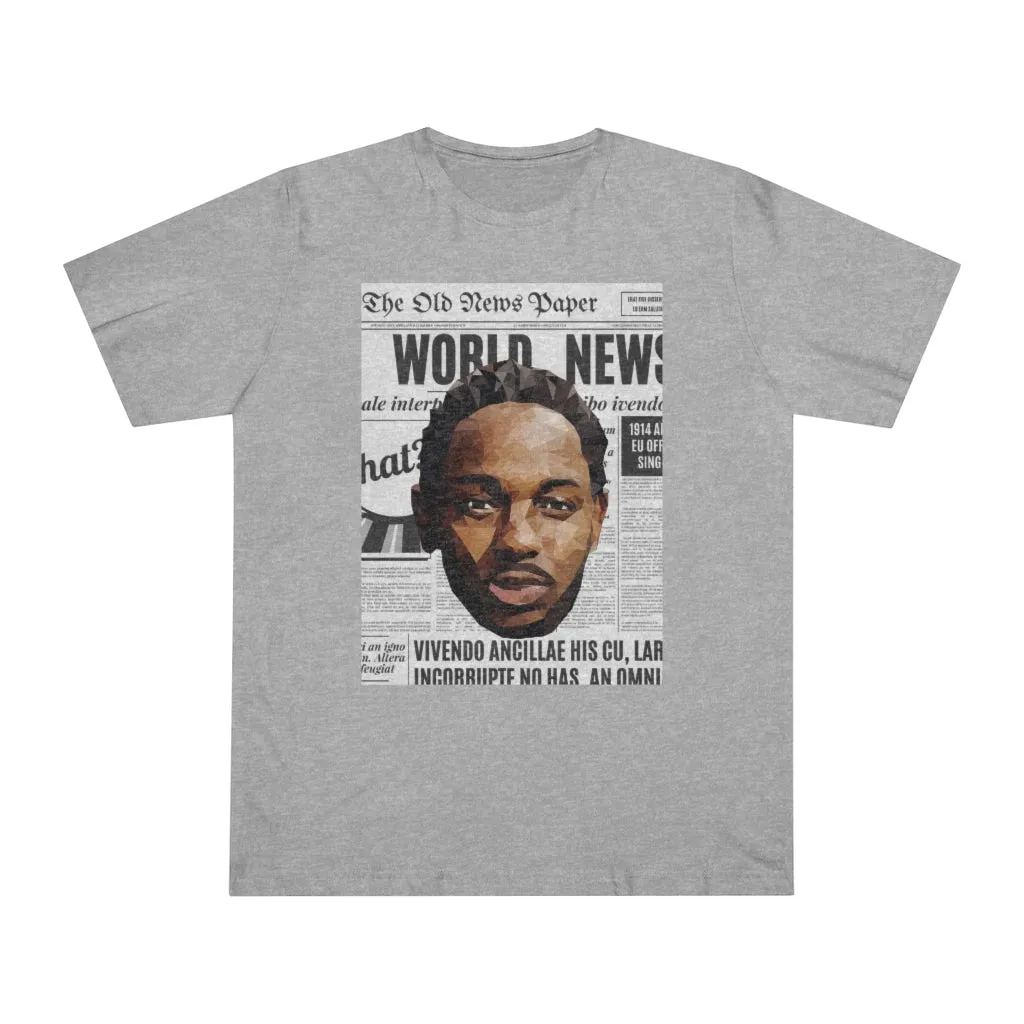 World News KENDRICK LAMAR Unisex Deluxe T-shirt