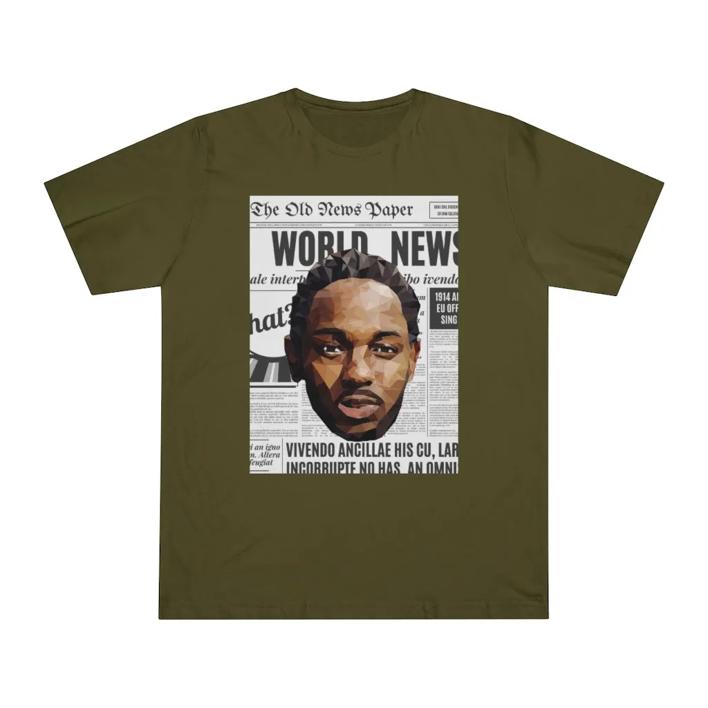 World News KENDRICK LAMAR Unisex Deluxe T-shirt