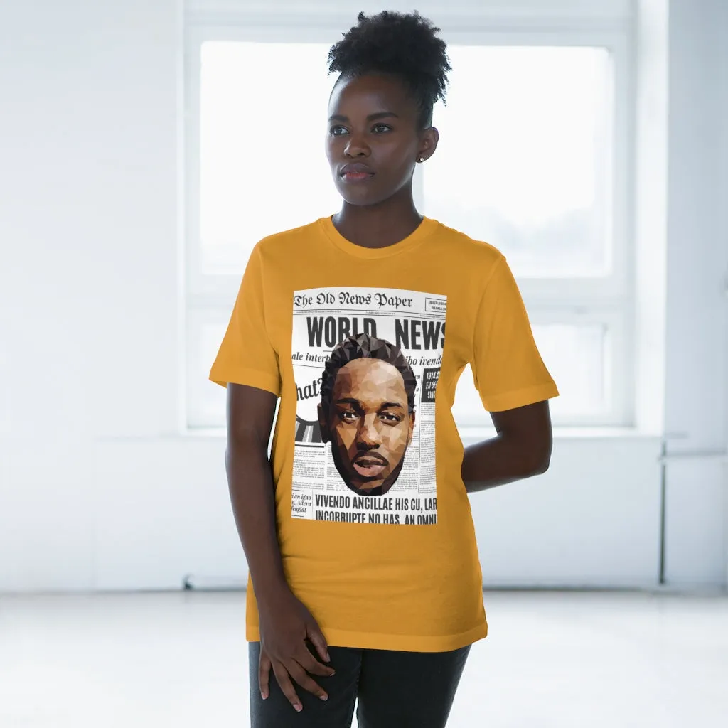 World News KENDRICK LAMAR Unisex Deluxe T-shirt
