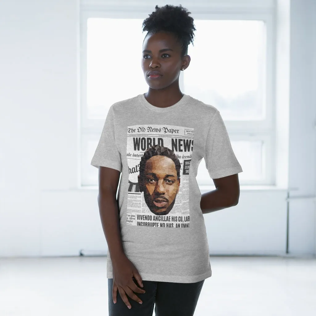 World News KENDRICK LAMAR Unisex Deluxe T-shirt