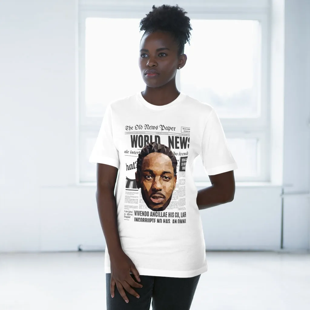 World News KENDRICK LAMAR Unisex Deluxe T-shirt