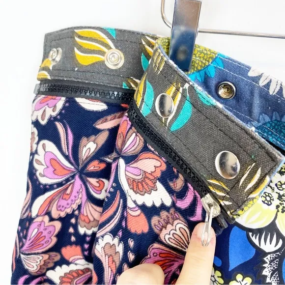 Zand Amsterdam | Unisex Reversible Floral Print Utility Skirt