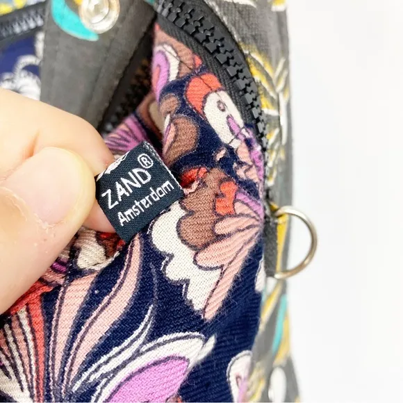 Zand Amsterdam | Unisex Reversible Floral Print Utility Skirt